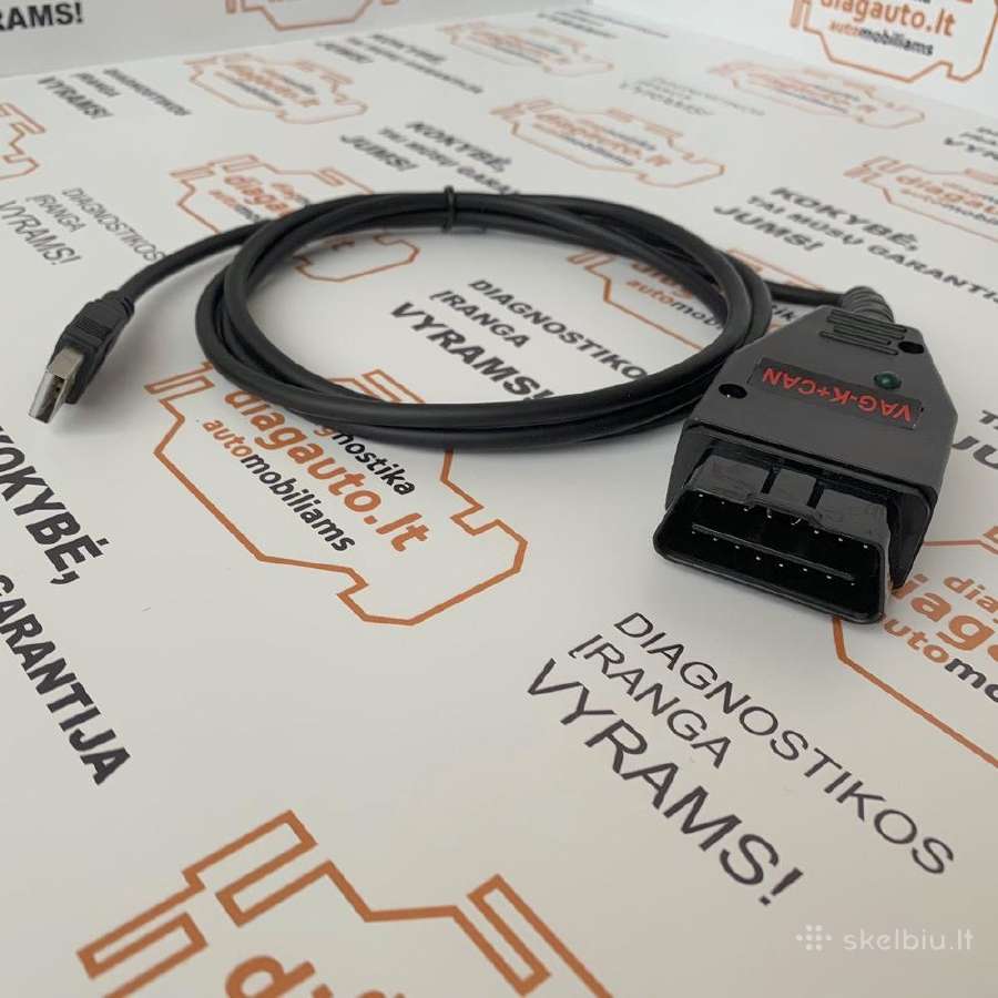 Vag K+can Commander 3.6 programinė diagnostika - nuotraukos Nr. 4