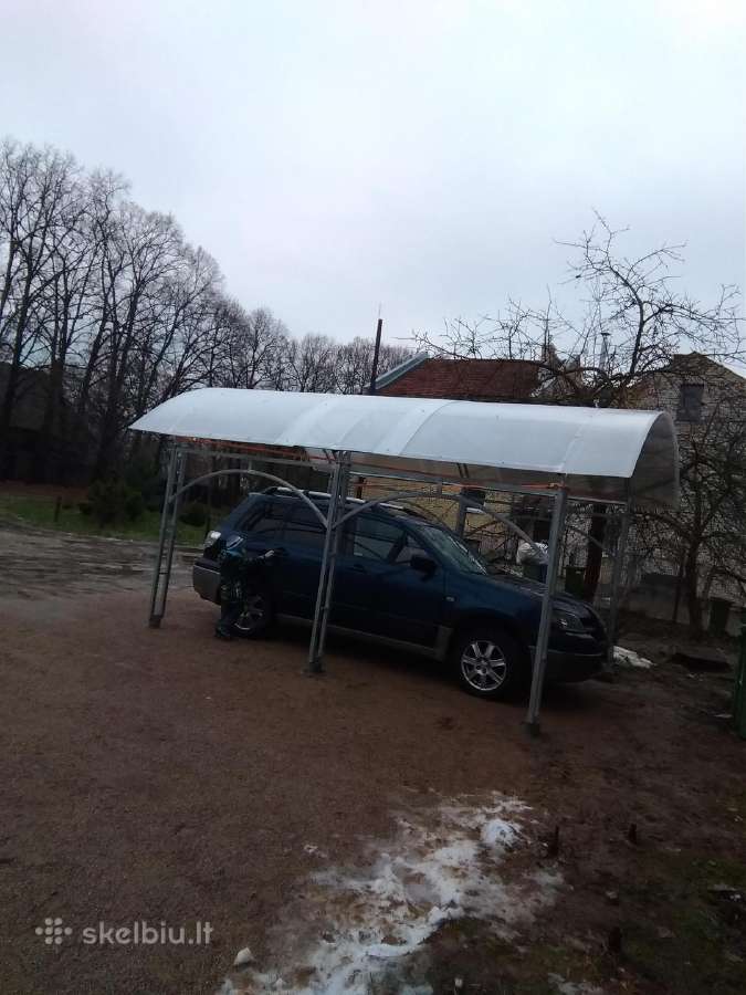Autopavėsinės autostoginės, pavėsinės, šiltnamiai - nuotraukos Nr. 6