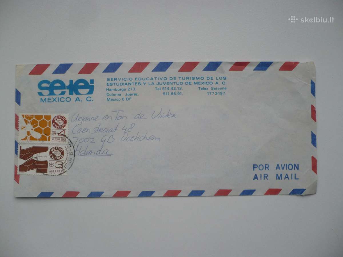 Airmail Par avion vokai 2 vnt - nuotraukos Nr. 2