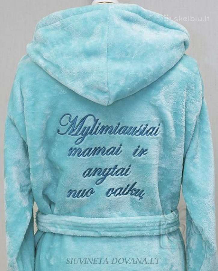 Siuvinėtas chalatas - nuotraukos Nr. 5
