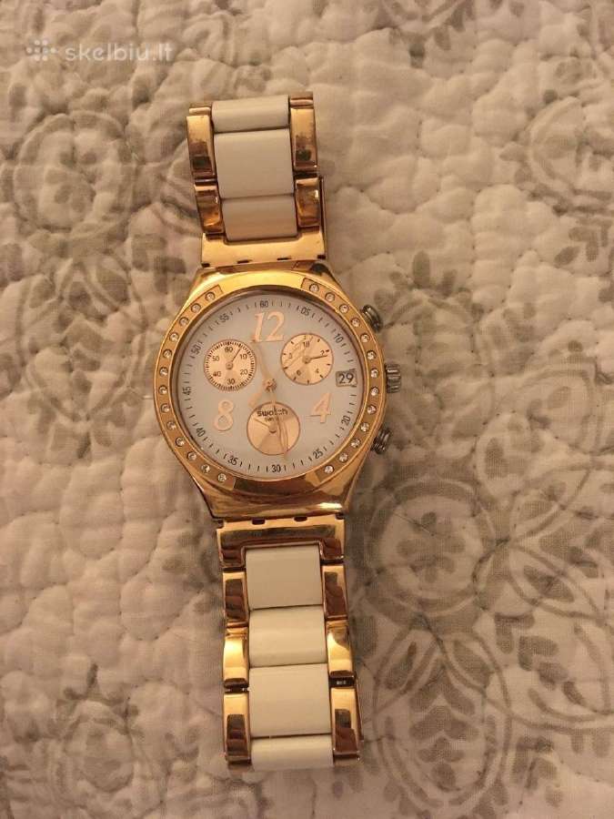 Donoras Šveicariškas Swatch Irony Dreamwhite Rose - nuotraukos Nr. 6