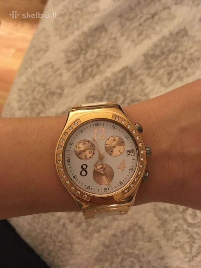 Donoras Šveicariškas Swatch Irony Dreamwhite Rose - nuotraukos Nr. 5