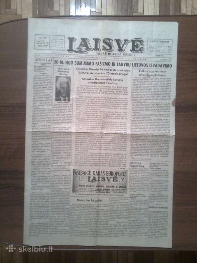 Komunistuojanciu J.a.v. lietuviu laikrasciai - nuotraukos Nr. 2