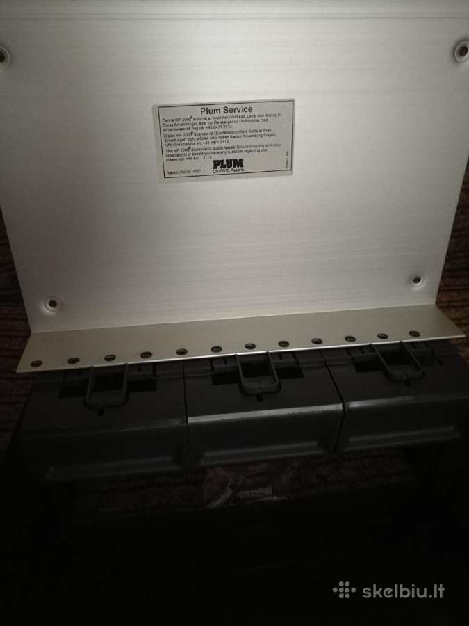 Dozatorių sistema, 3 modulių Plum Mp 2000 - nuotraukos Nr. 5