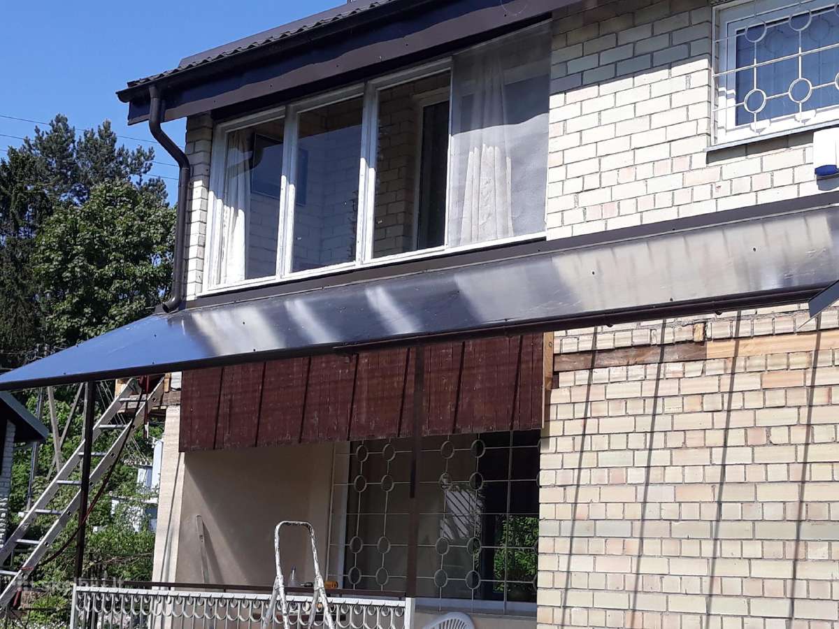 Stoginės,stogeliai virš durų,balkonų,garažų,terasų - nuotraukos Nr. 7