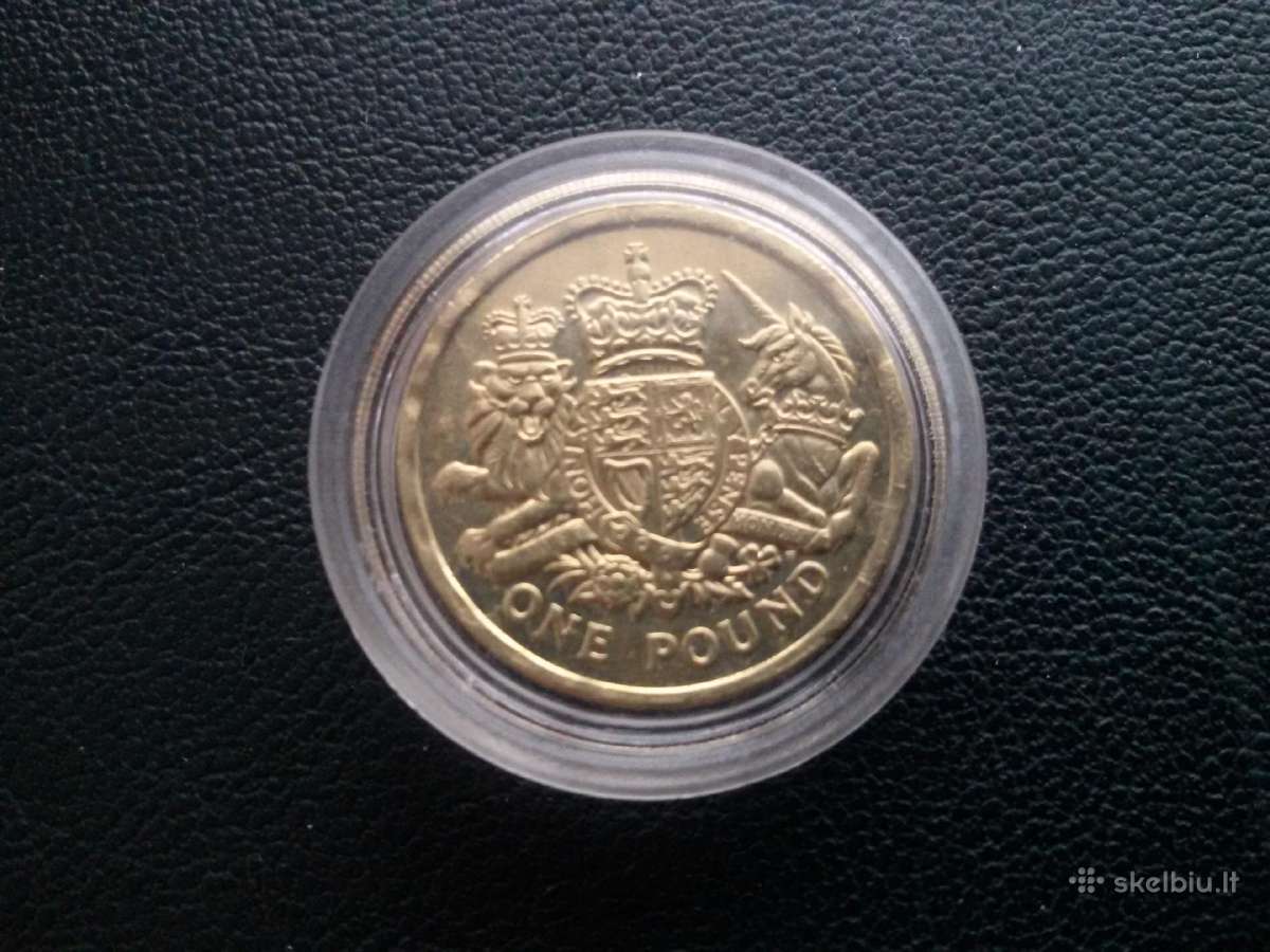 D.britanija 1 Pound 2015m 2,5eu