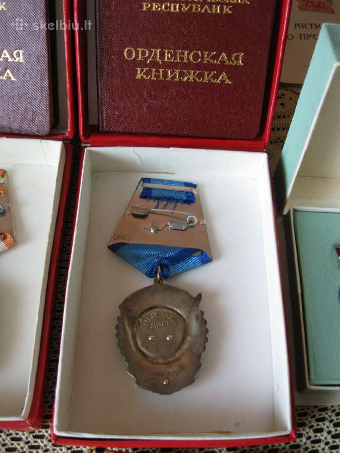 CcccccCCCP ordinai medaliai Lietuviui .su dokument - nuotraukos Nr. 12