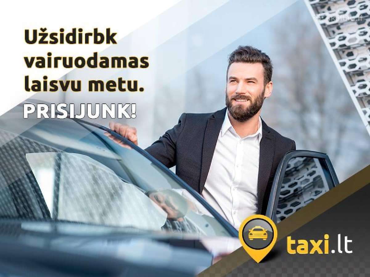 Taksi vairuotojas arba pavežėjas B kategorija - nuotraukos Nr. 2