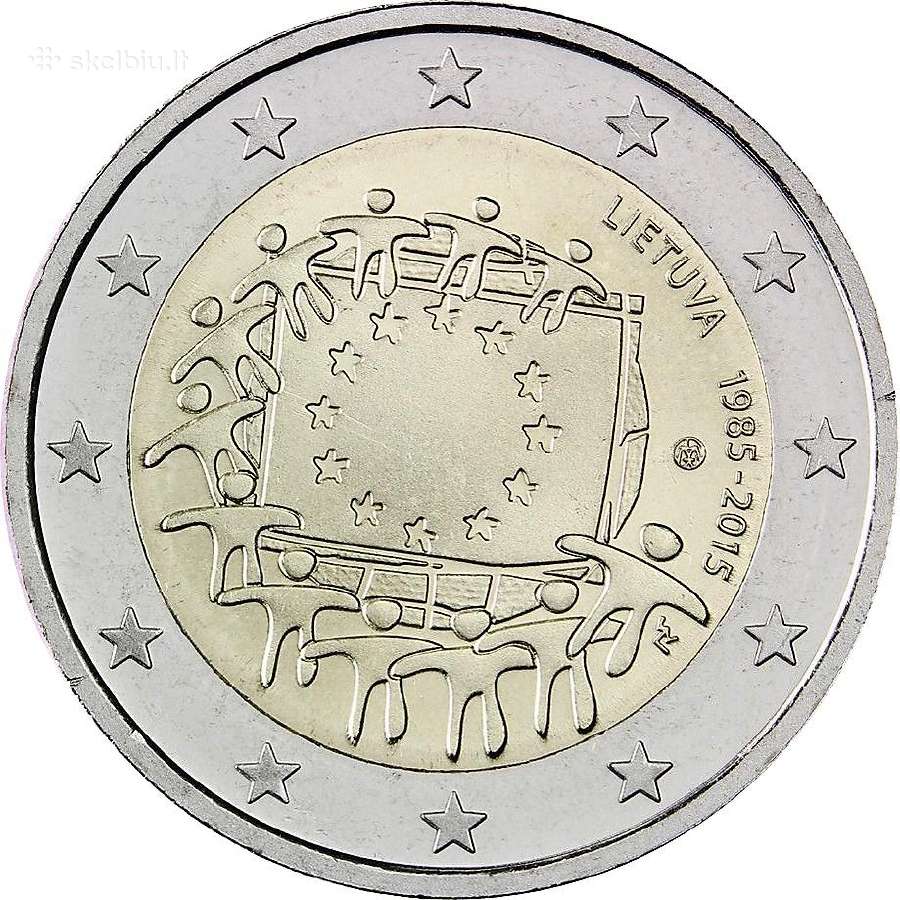 Lietuviškos proginės euro monetos - nuotraukos Nr. 21