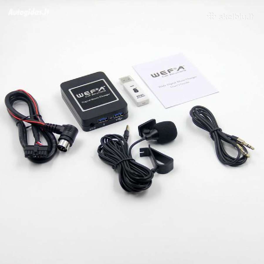 Laisvos rankos Mp3,flac adapteris per bluetooth - nuotraukos Nr. 3