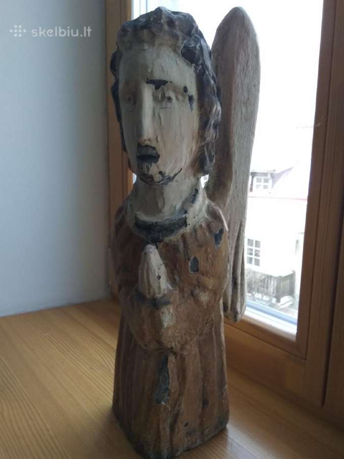 Didelė sv. Kazimero medinė statulėlė 55 cm - nuotraukos Nr. 2