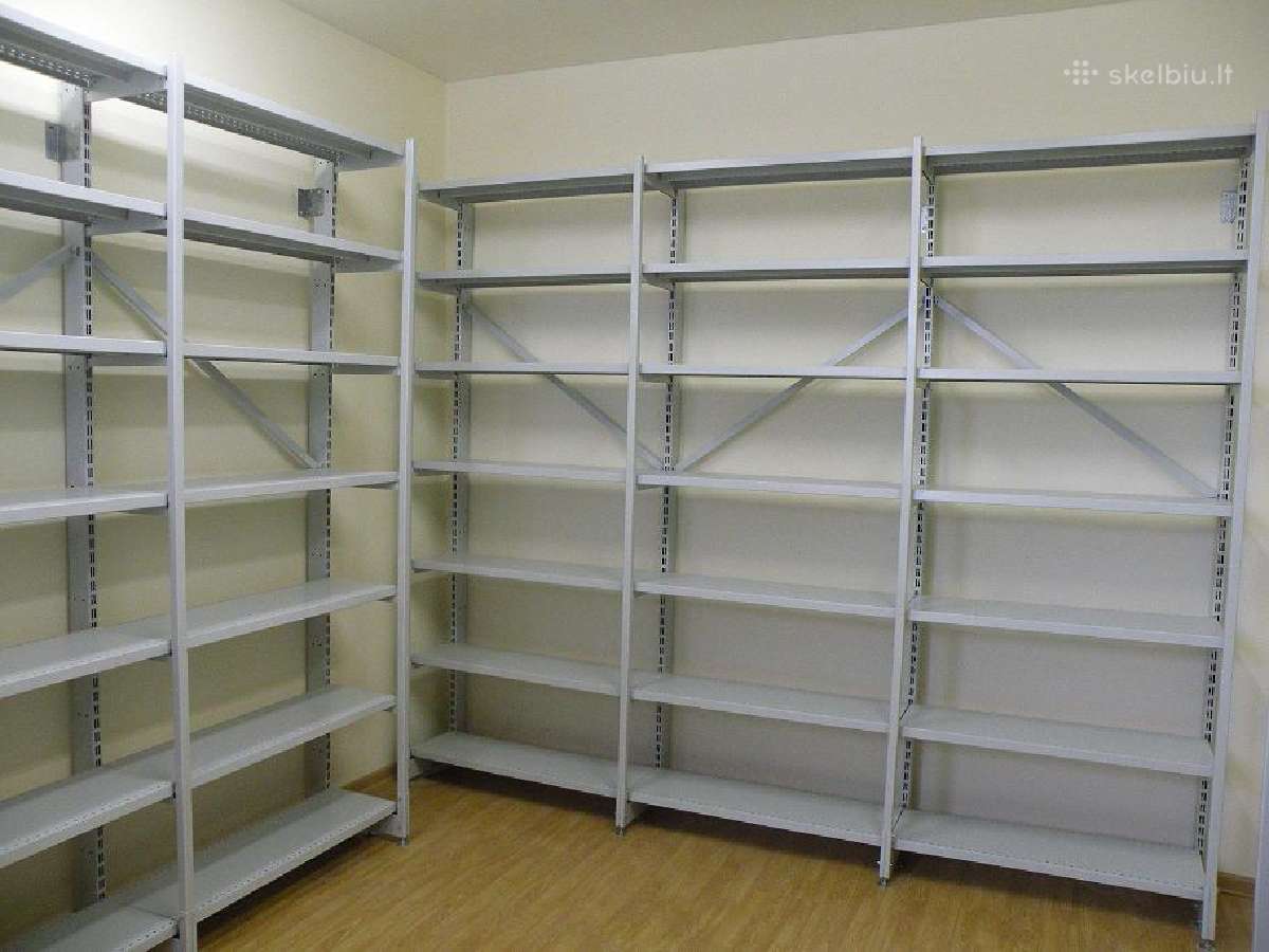 Sandėliavimo lentynos / stelažai - nuotraukos Nr. 3