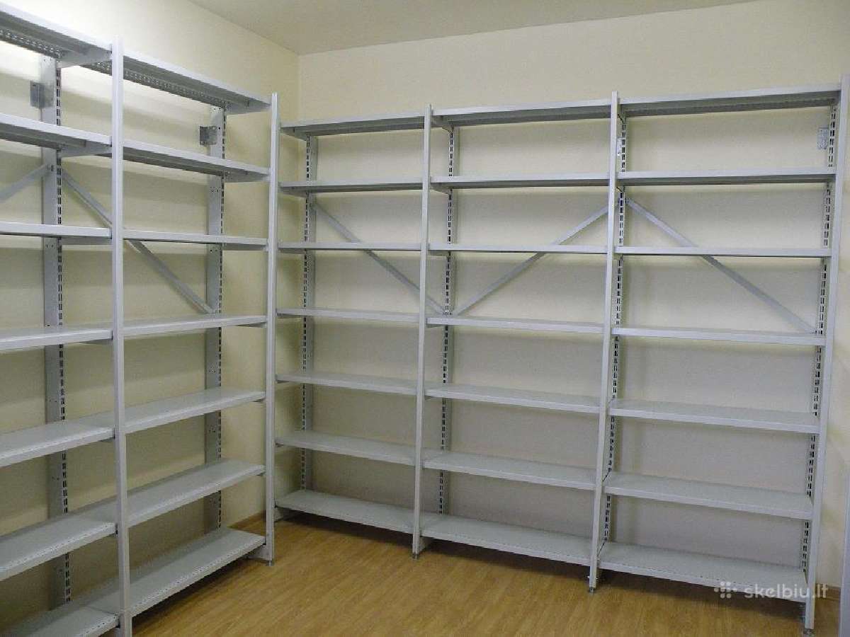 Prekybiniai / sandėliavimo stelažai / lentynos - nuotraukos Nr. 3
