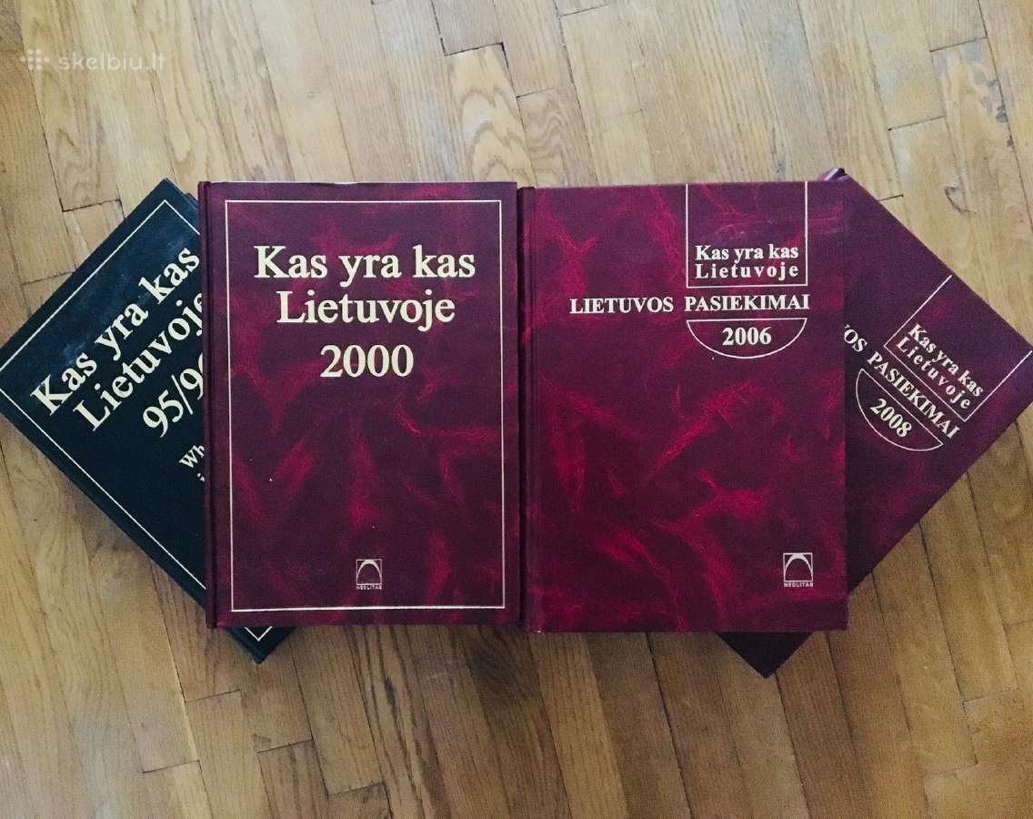 Žinynai ,Kas yra kas Lietuvoje" | Skelbiu.lt Žinynai ,Kas yra kas Lietuvoje"
