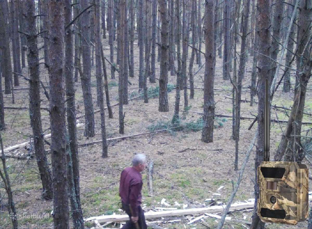 Apsaugos kamera sodui, daržui arba miškui - Skelbiu.lt