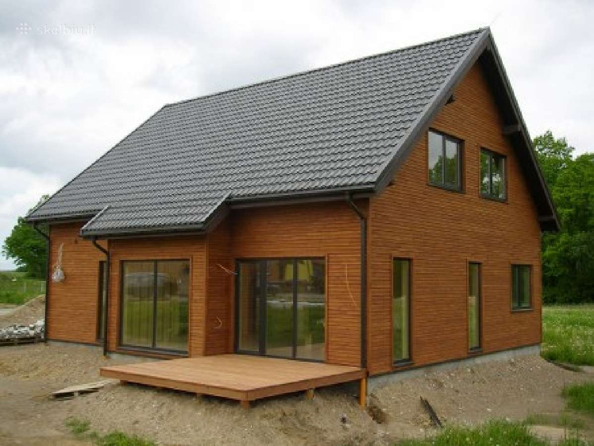 Karkasinių pirčių, namų statyba.stogų įrengimas. - nuotraukos Nr. 8