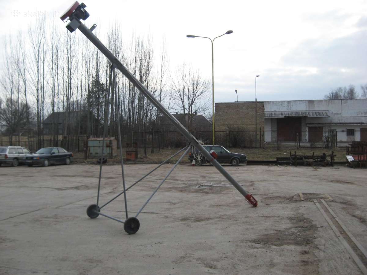 Grūdų pakėlimo sraigė, sraigtinis transporteris - nuotraukos Nr. 4