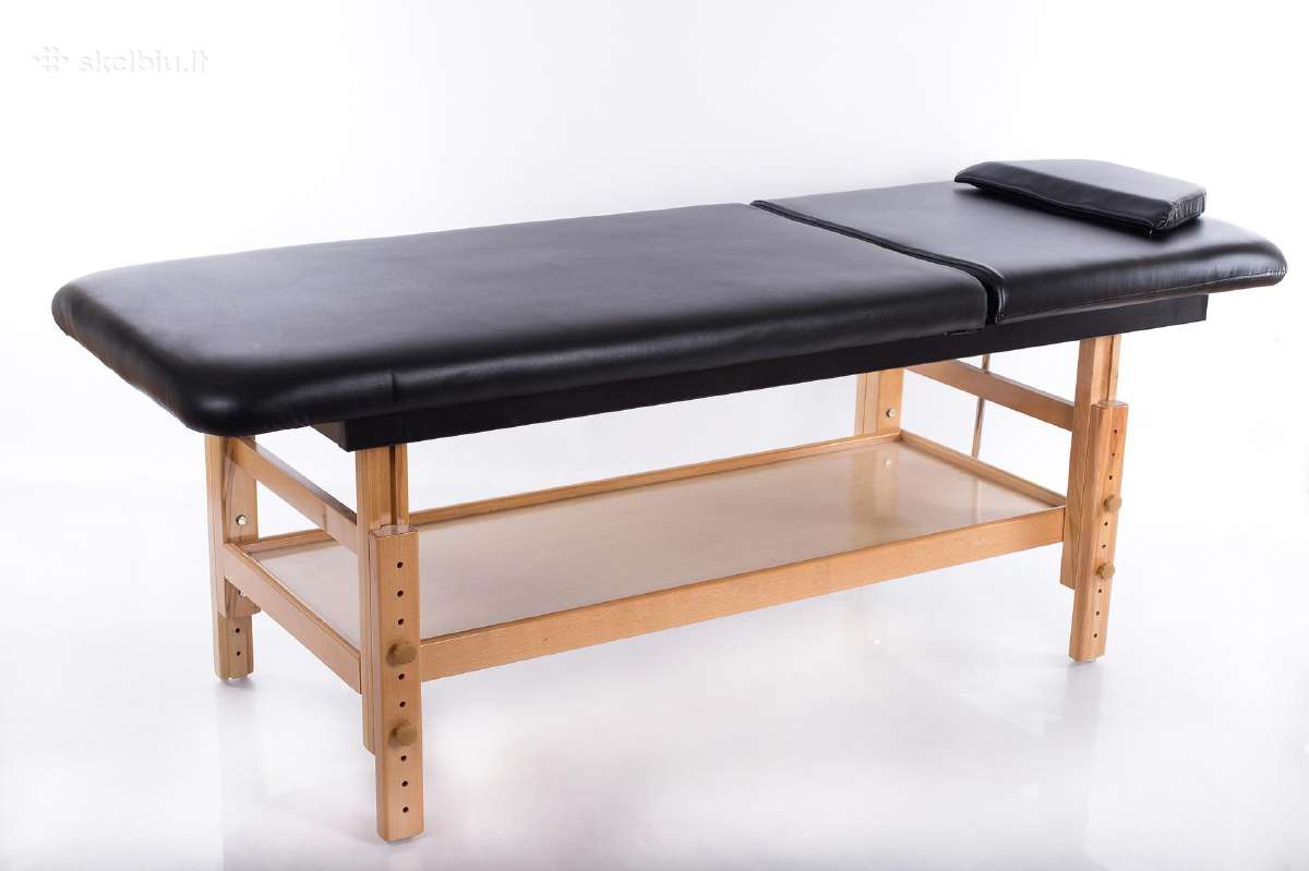 Masažo stalas salonui Comfort Black - nuotraukos Nr. 2