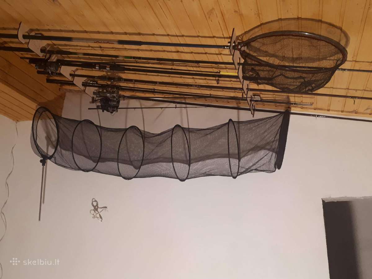 Meškerių laikikliai, kabykla, dovana žvejui - nuotraukos Nr. 16
