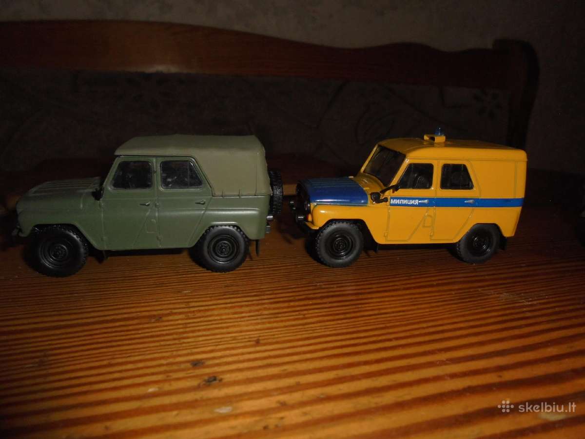 Kolekciniai modeliukai Uaz-452 ir Gaz-69 1/43 - nuotraukos Nr. 10