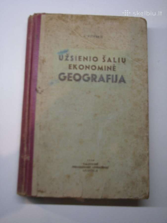Įvairios senovinės knygos 1921 - 1984m. - nuotraukos Nr. 3