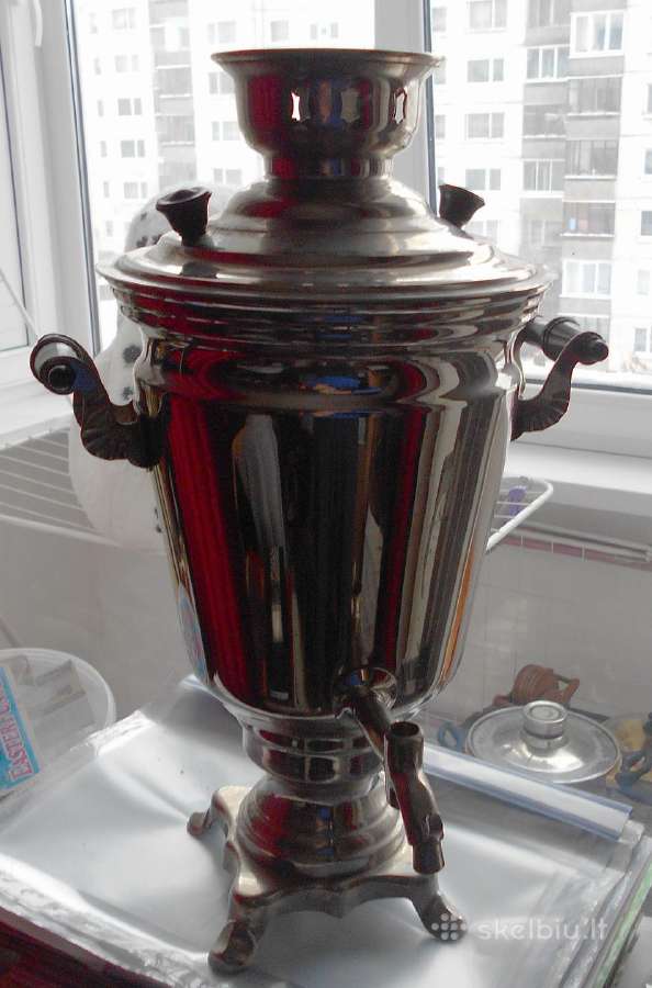 Naujas el. virdulis "Russkij samovar"