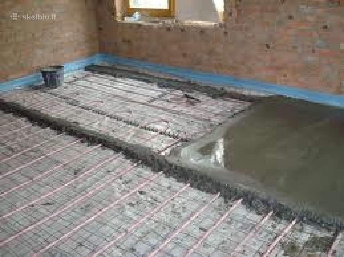 Armavimo tinklas betonavimo darbams-grindų betonav - nuotraukos Nr. 6