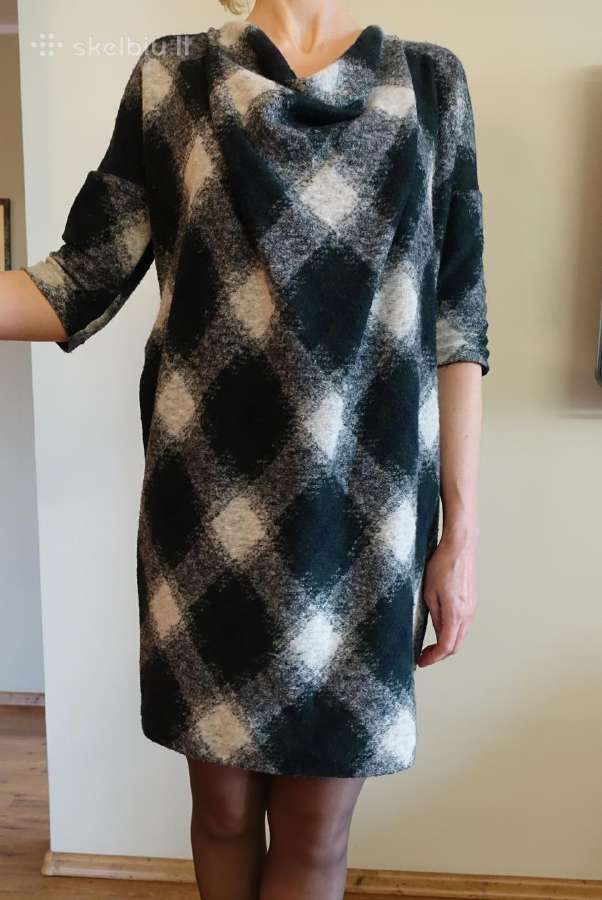 Tik 22 eur ! stilinga vilnonė "Sisley" suknelė - nuotraukos Nr. 6