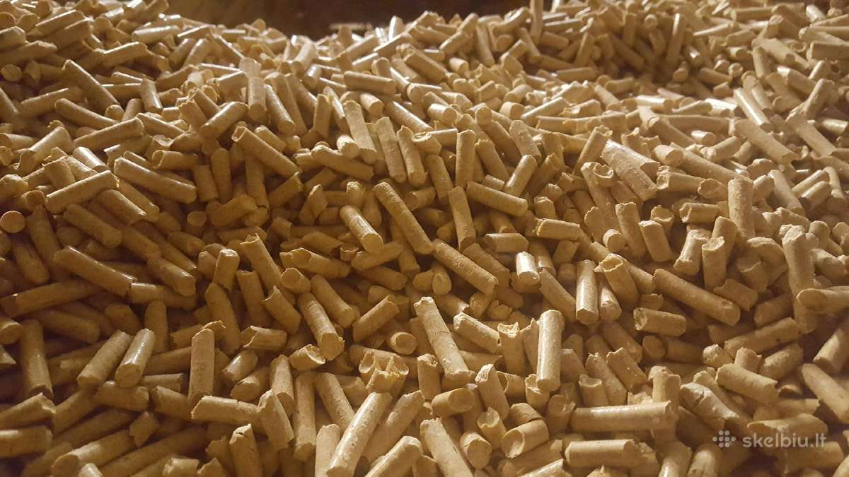Medžio pjuvenų granulės, su pristatymu | Skelbiu.lt Medžio pjuvenų granulės, su pristatymu