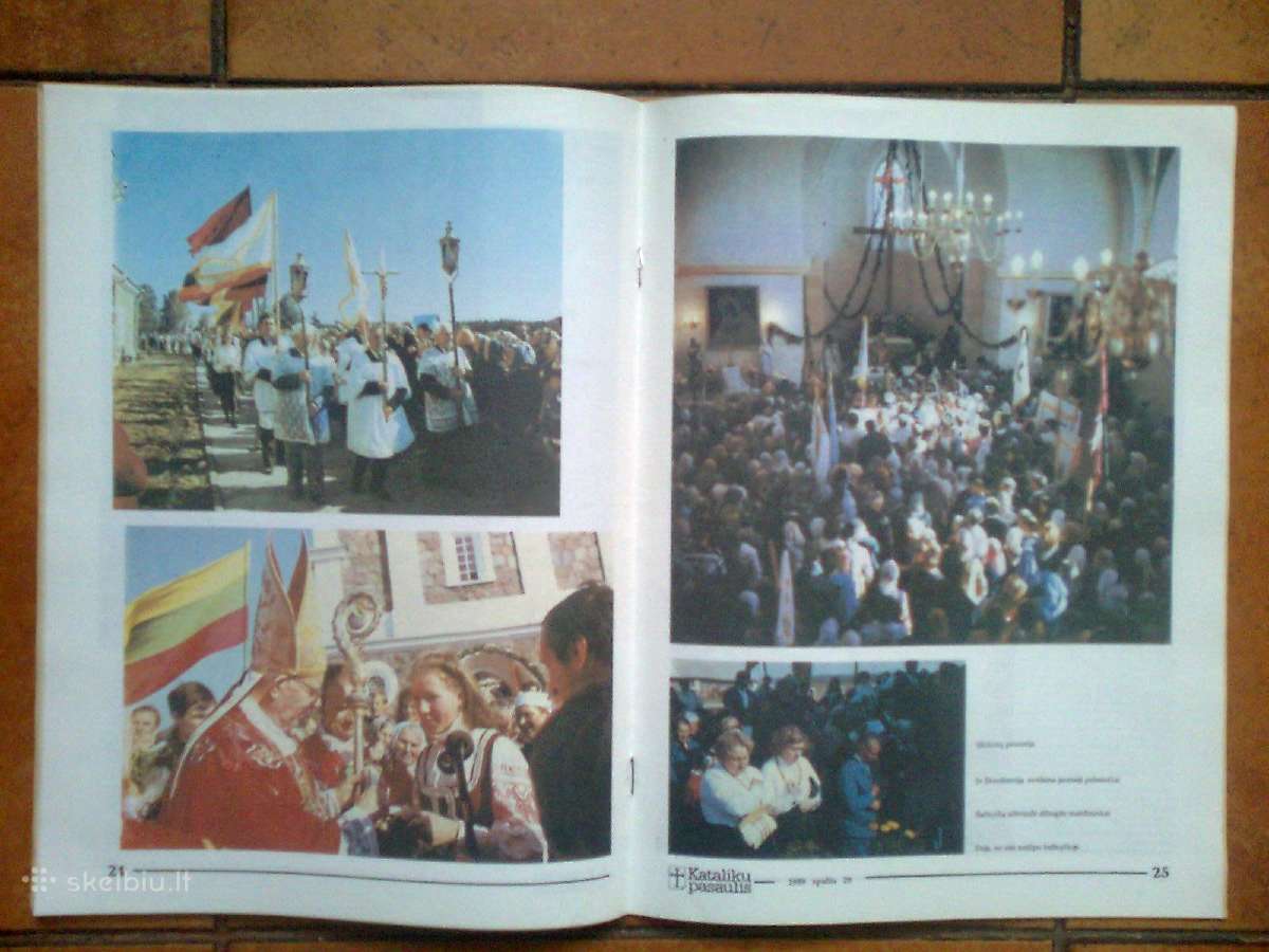 Baltijos kelias "Katalikų pasaulyje" 1989 metai - nuotraukos Nr. 6