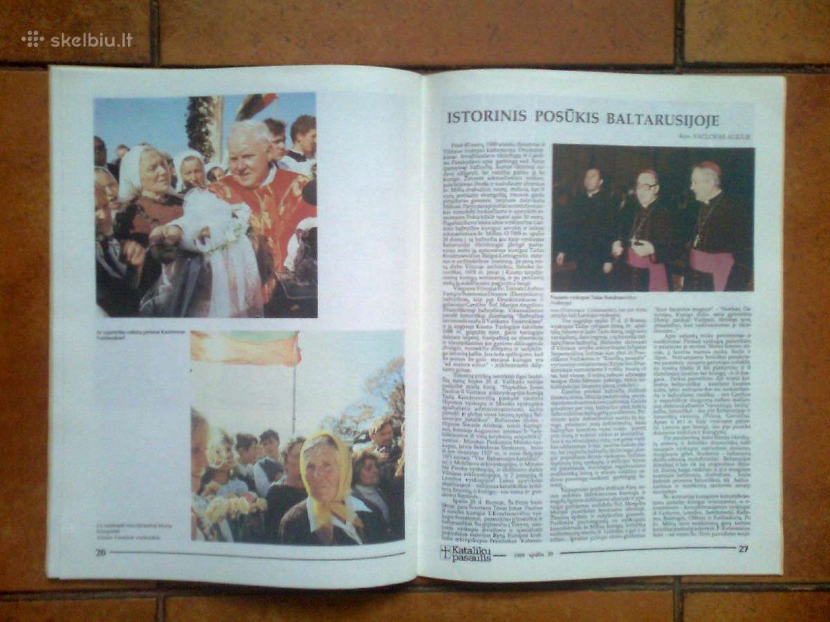 Baltijos kelias "Katalikų pasaulyje" 1989 metai - nuotraukos Nr. 7