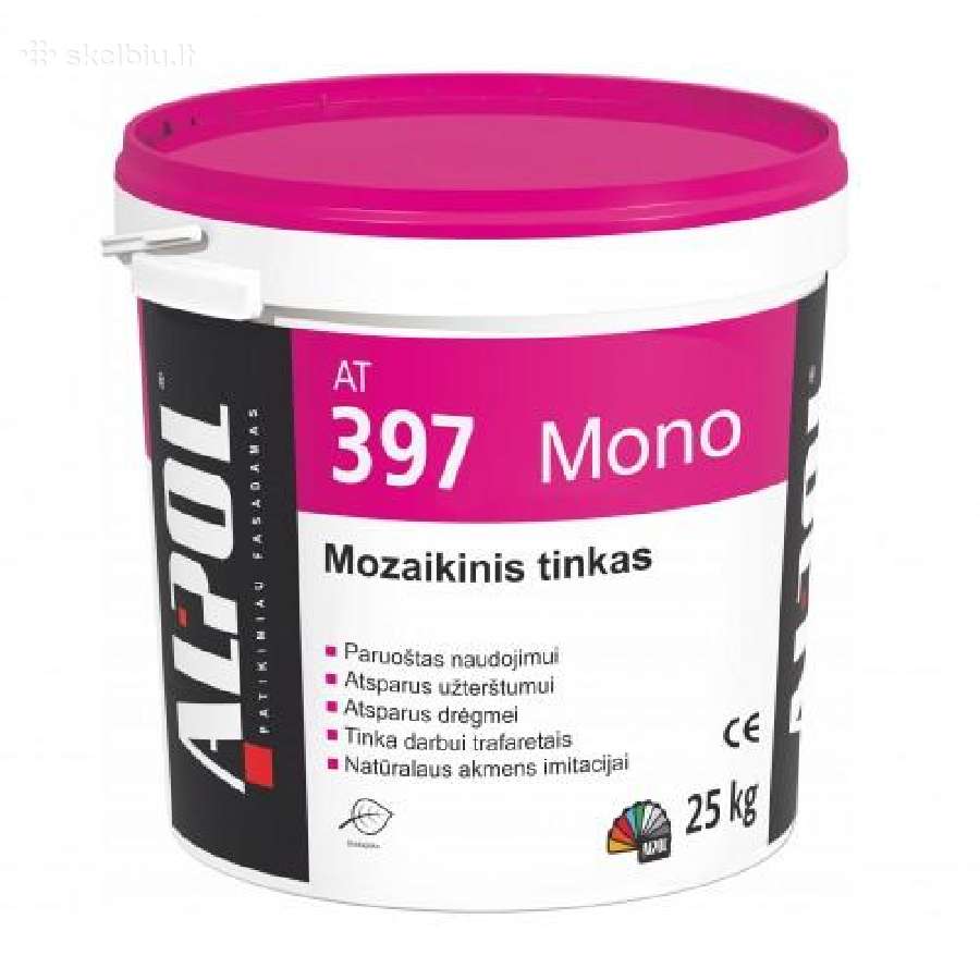 Mozaikinis tinkas dekoras fasadas - nuotraukos Nr. 4