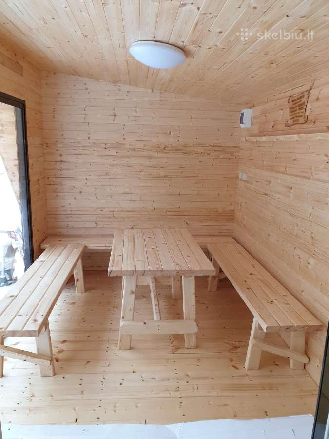Kubilas lauko kubilai pirtis krosnelės mobili - nuotraukos Nr. 9