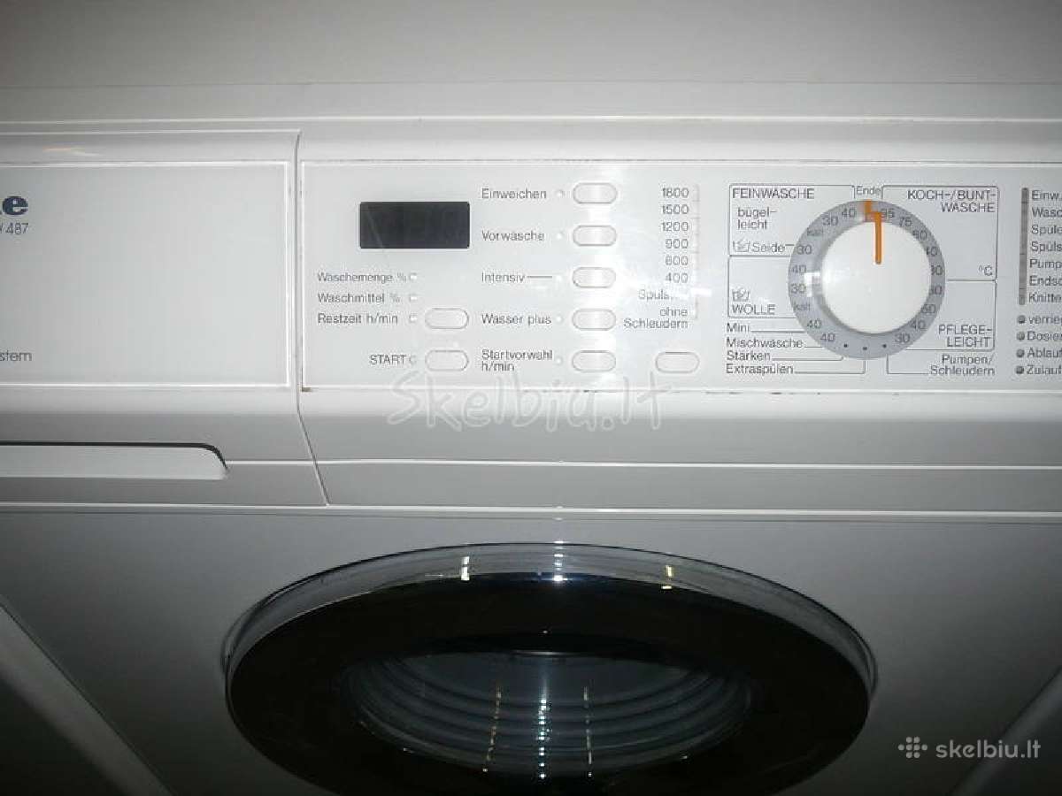 Miele softronic su koriniu bugnu - nuotraukos Nr. 4