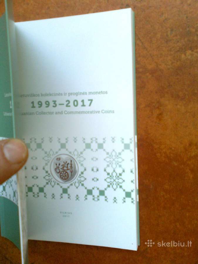 1993-2017 metų lietuviškų monetų katalogas - nuotraukos Nr. 2