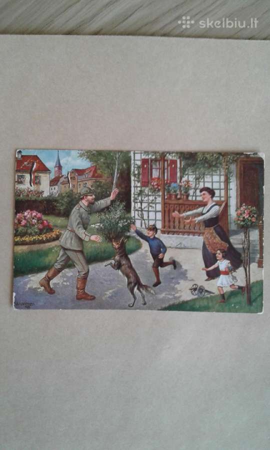 1-o pasaulinio k. atvirutės.+- nuo 1910 - nuotraukos Nr. 7