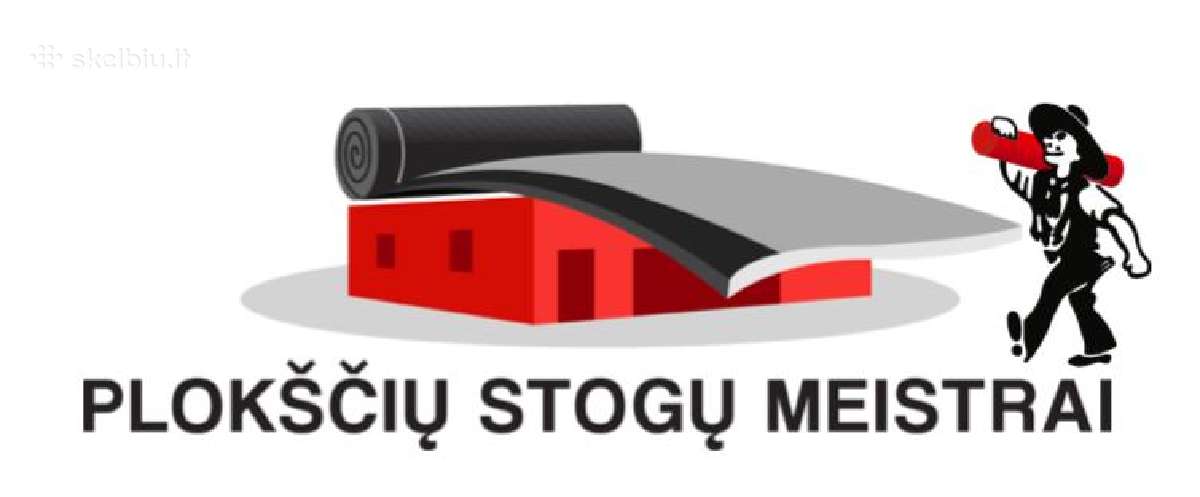 Stogdengiai- sutapdintų (plokščių) stogų dengimas