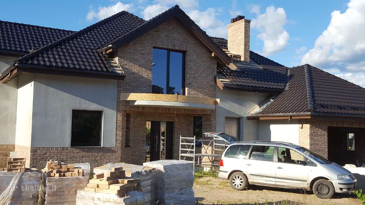 Fasadu apšiltinimo-apdailos darbai.klinkeris - nuotraukos Nr. 22