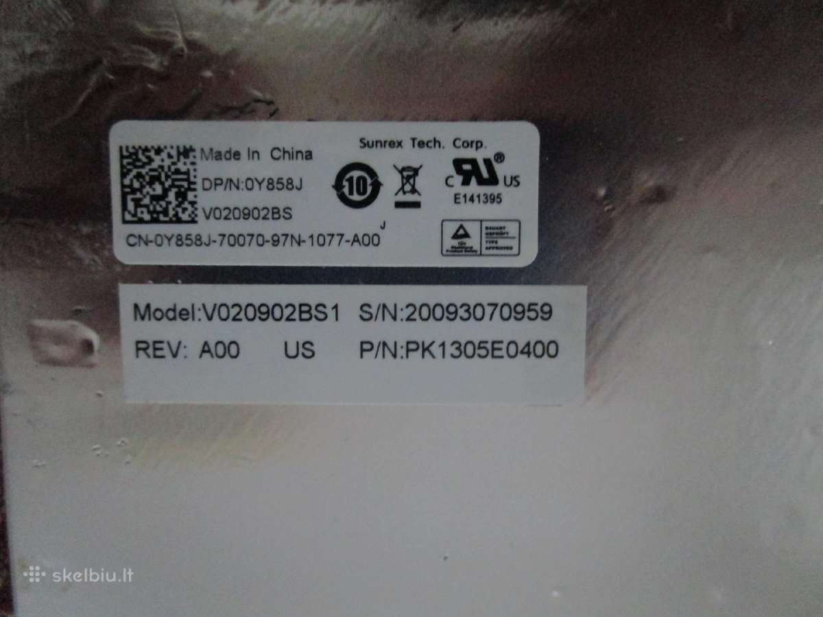 Dell vostro 1320 dalys, komponentai - nuotraukos Nr. 13