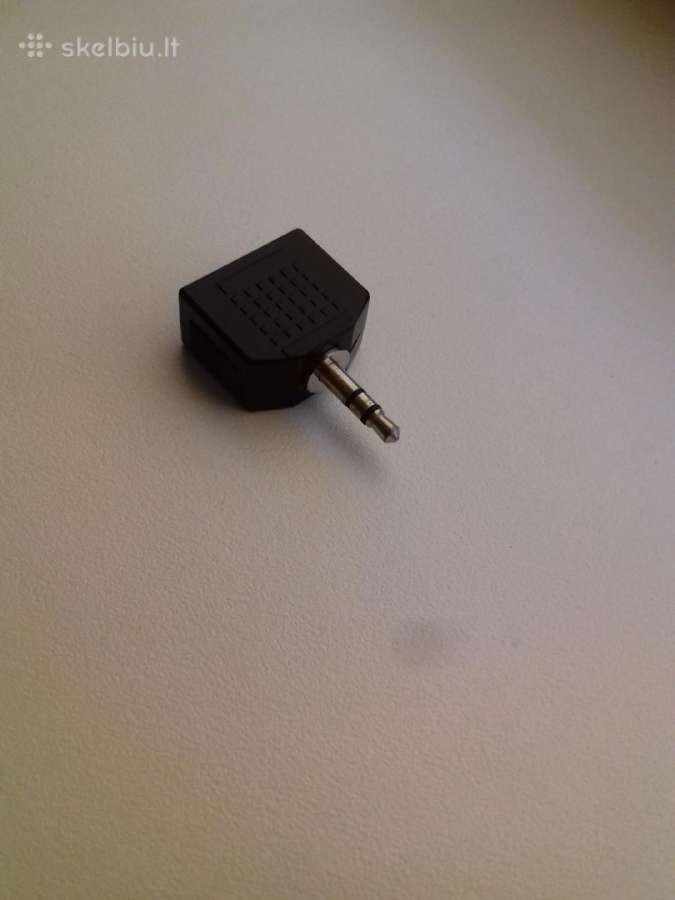 Adapteris 3.5 mm stereo