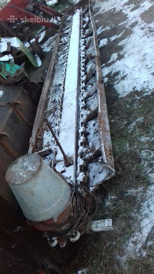 Mėšlo šalinimo transporteris,grandinė nauja ir kt. - nuotraukos Nr. 14