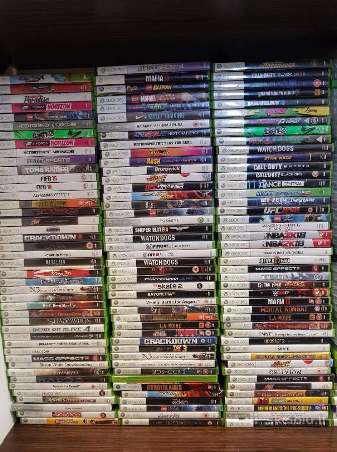 **Xbox 360 Žaidimai** Klaipėdoje