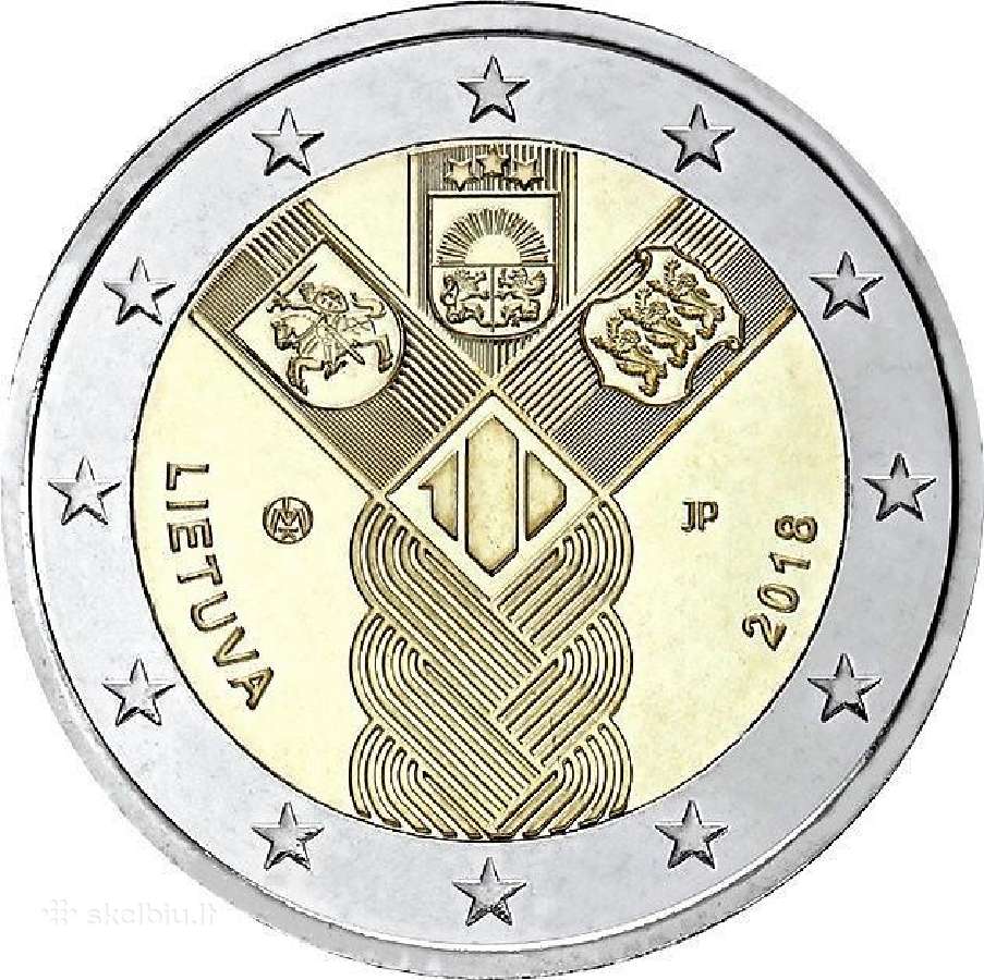 Lietuviškos proginės euro monetos - nuotraukos Nr. 16