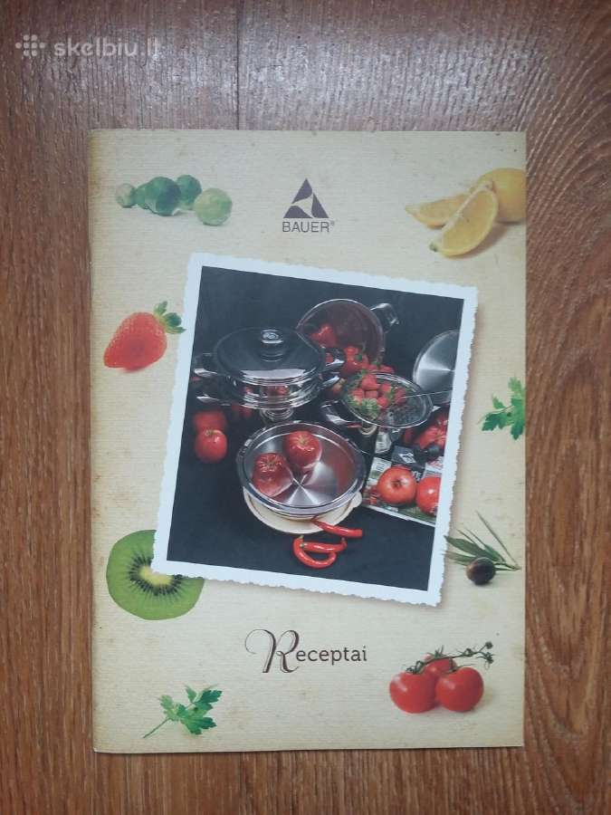Bauer receptų knygelė