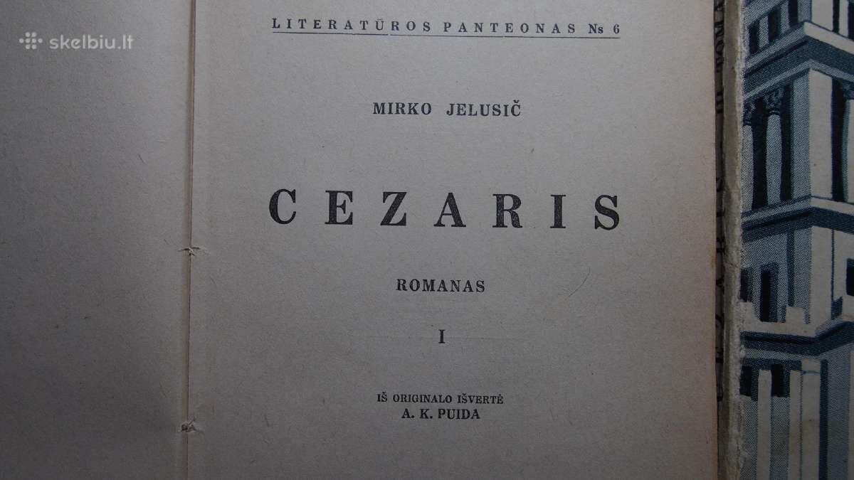 Cezaris .Mirko Jelusič.1935 m. - nuotraukos Nr. 4