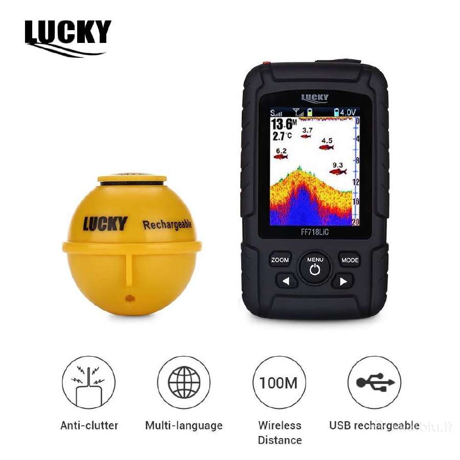 WiFi Echolotas naujas modelis Lucky Ff718lic-wla - nuotraukos Nr. 3