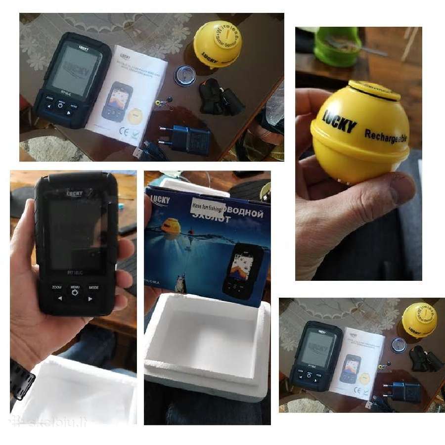 WiFi Echolotas naujas modelis Lucky Ff718lic-wla - nuotraukos Nr. 9