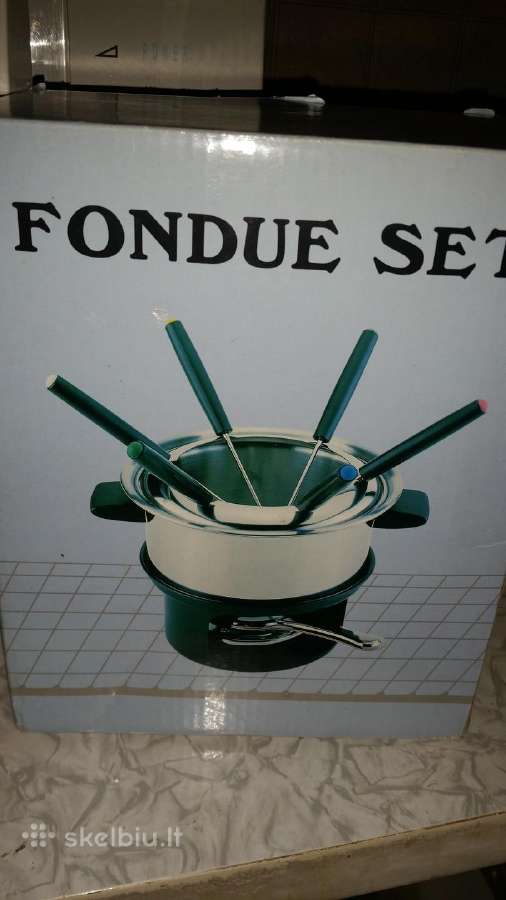 Naujas fundue rinkins