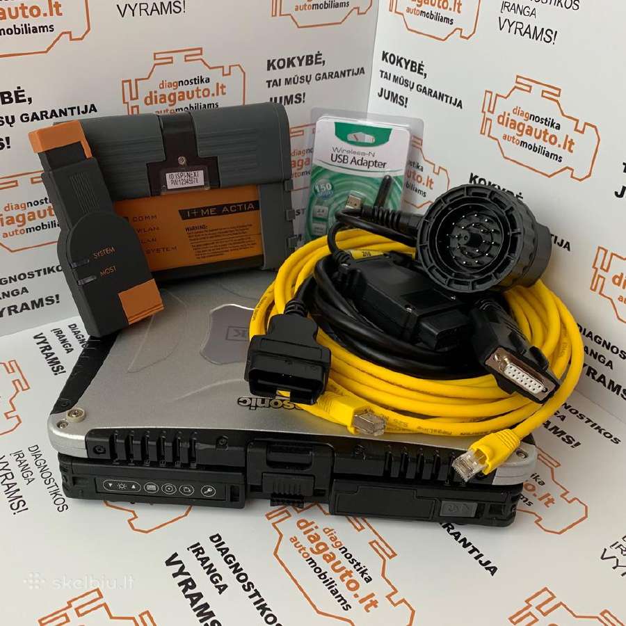 Bmw Icom WiFi A2+b+c prof. diagnostikos įranga - nuotraukos Nr. 7