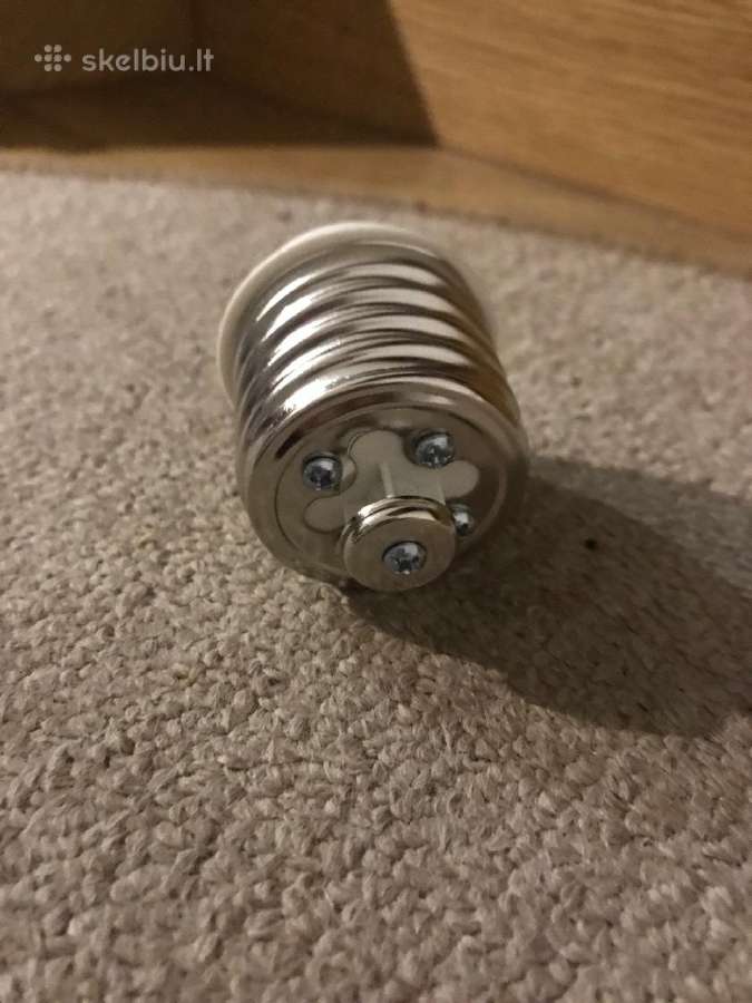 Lempos lizdo Adapteris E40 - E27